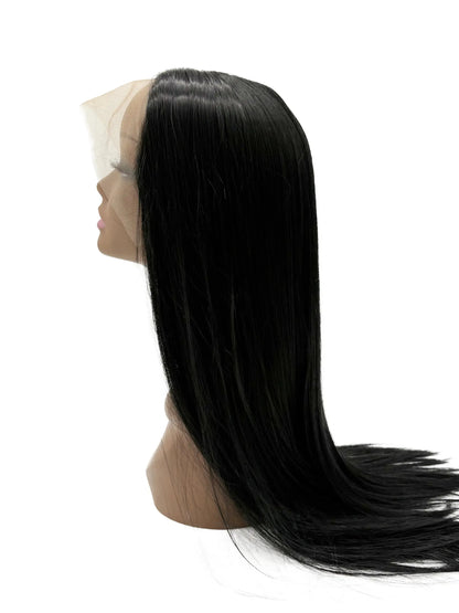 24" Straight Synthetic Lace Frontal Wig | Natural Hairline KIWI HAIR BEAUTY