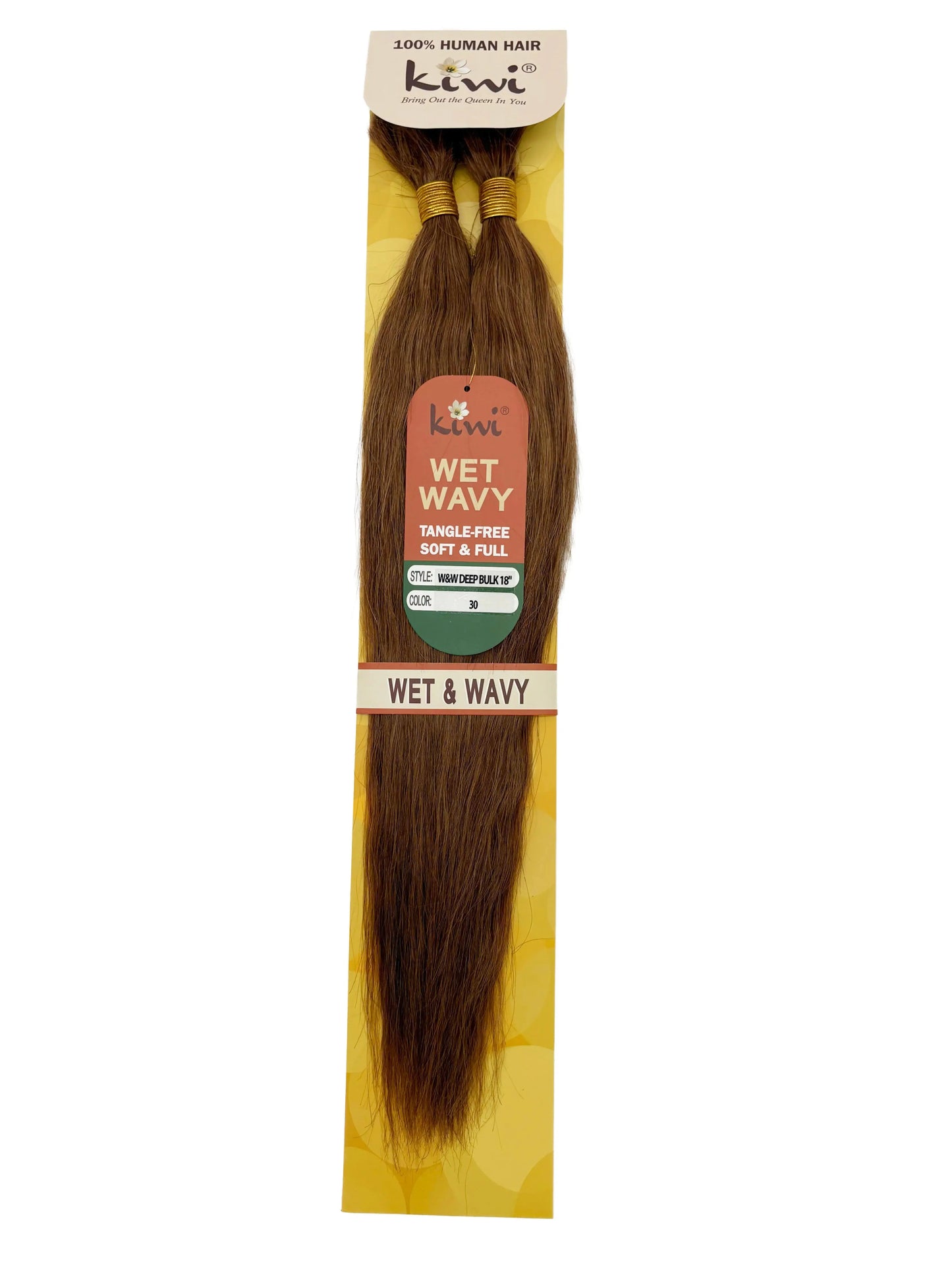 KIWI® Wet Wavy Deep Bulk Human Hair | Soft Natural Waves | Kiwi Hair Beauty KIWI HAIR BEAUTY