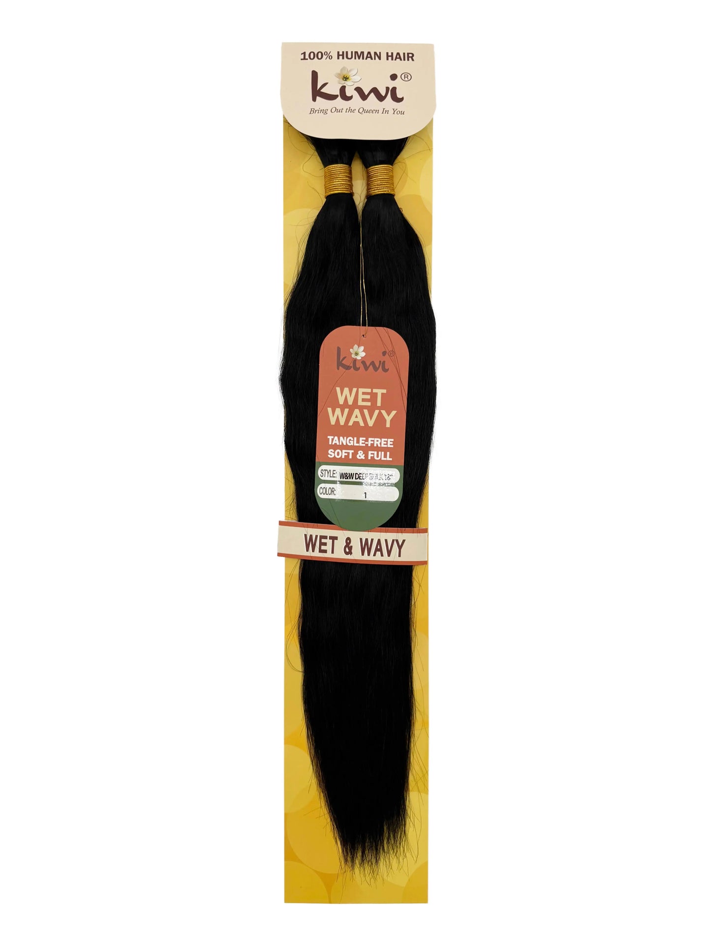 KIWI® Wet Wavy Deep Bulk Human Hair | Soft Natural Waves | Kiwi Hair Beauty KIWI HAIR BEAUTY