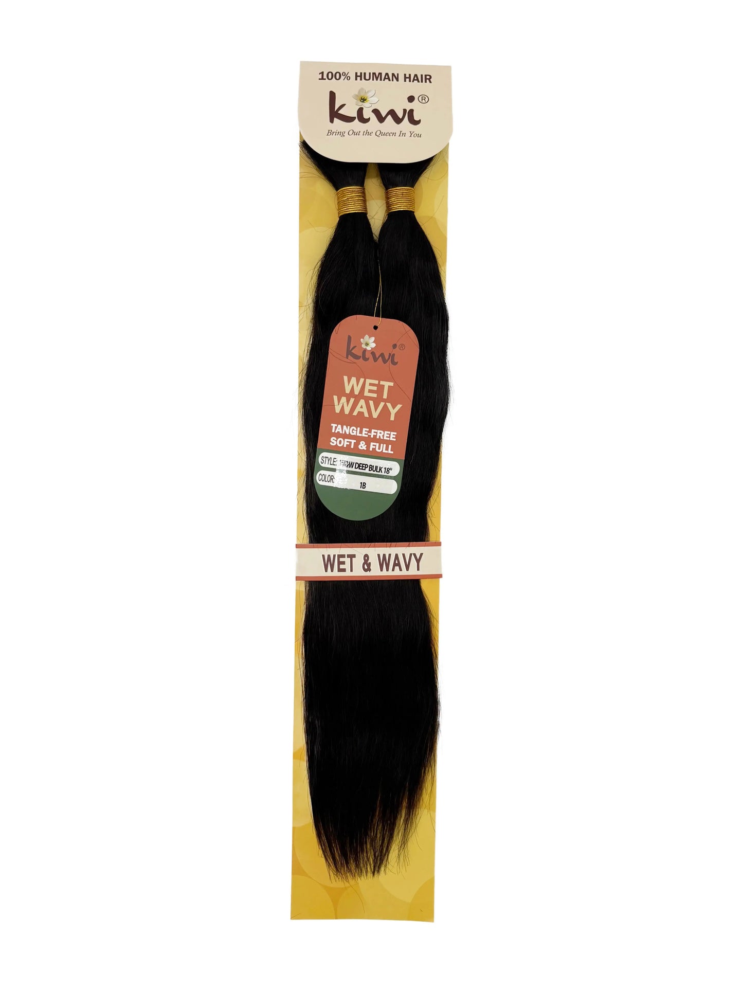 KIWI® Wet Wavy Deep Bulk Human Hair | Soft Natural Waves | Kiwi Hair Beauty KIWI HAIR BEAUTY