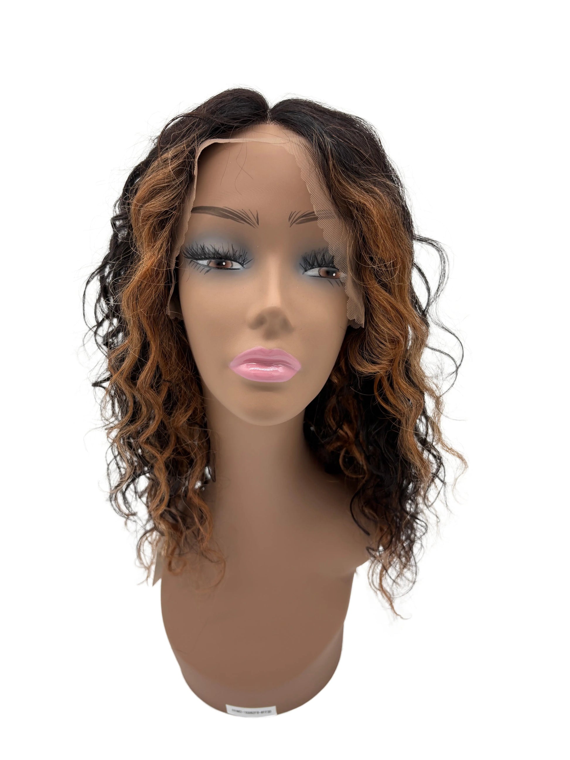 New York Style Curly Lace Front Wig – Natural Look KIWI HAIR BEAUTY