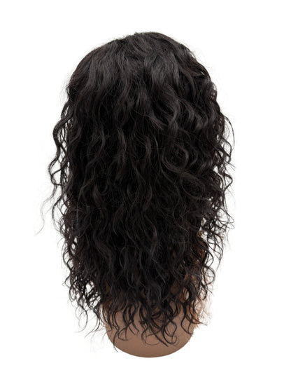 New York Style Curly Lace Front Wig – Natural Look KIWI HAIR BEAUTY