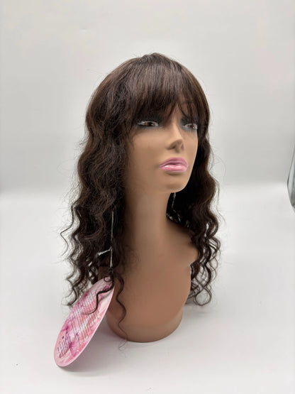 Easy-Go Loose Wave Bang Wig