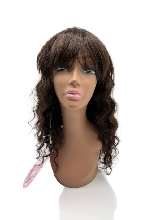 Easy-Go Loose Wave Bang Wig