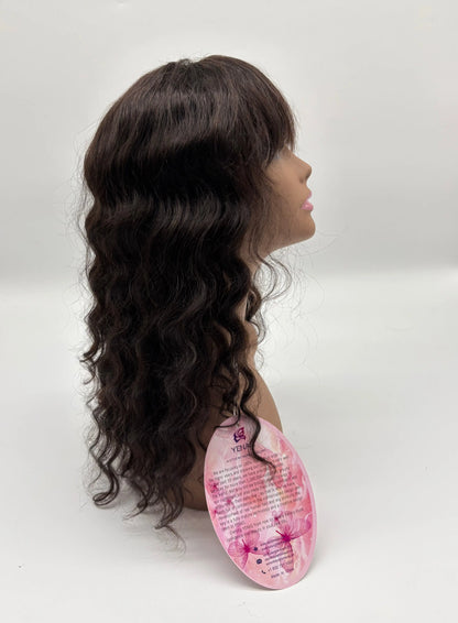 Easy-Go Loose Wave Bang Wig