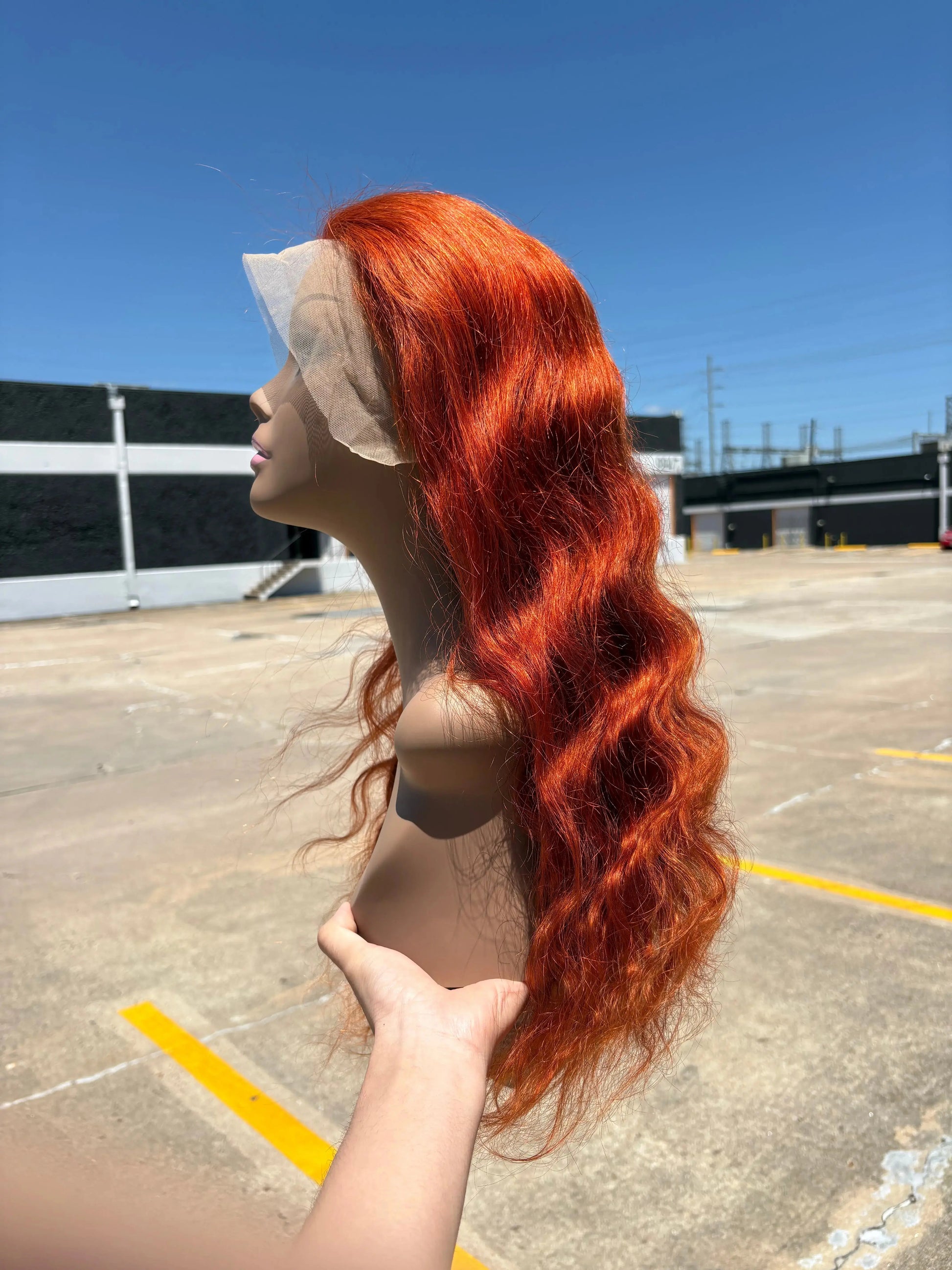 KIWI® 350 Copper Red 13×4 Lace Front Wig | Straight & Body Wave KIWI HAIR BEAUTY