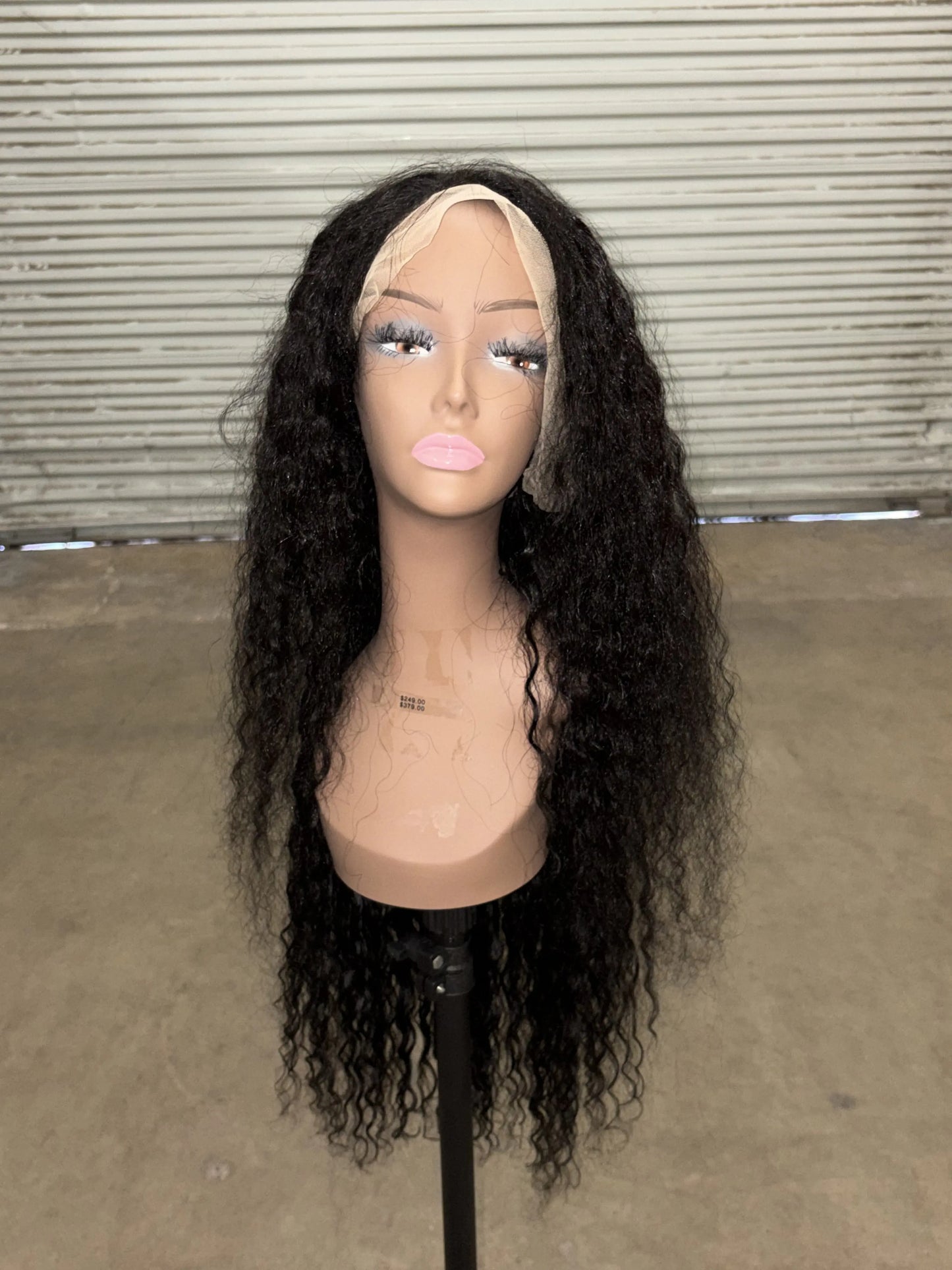 32” Natural Black 13x4 Lace Front Wig - 100% Human Hair