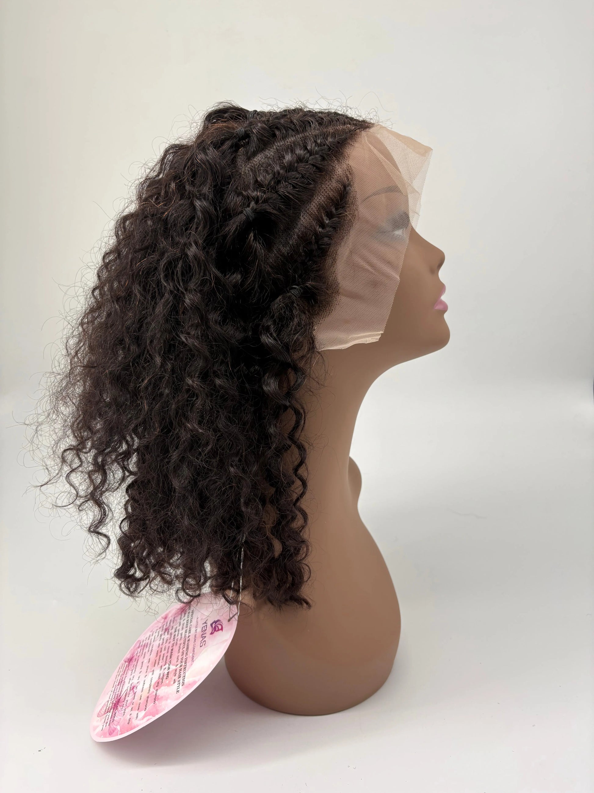 Pre-Braided Jerry Curl Wig KIWI HAIR BEAUTY