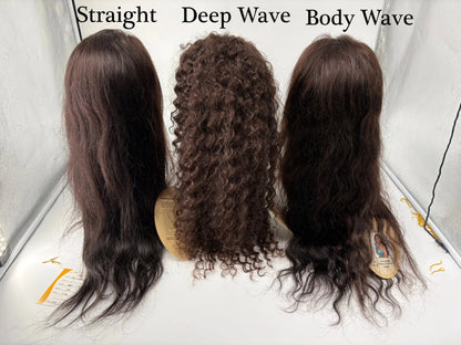 KIWI® 13×4 Lace Front Wig – Natural | Straight, Body Wave & Deep Wave KIWI HAIR BEAUTY