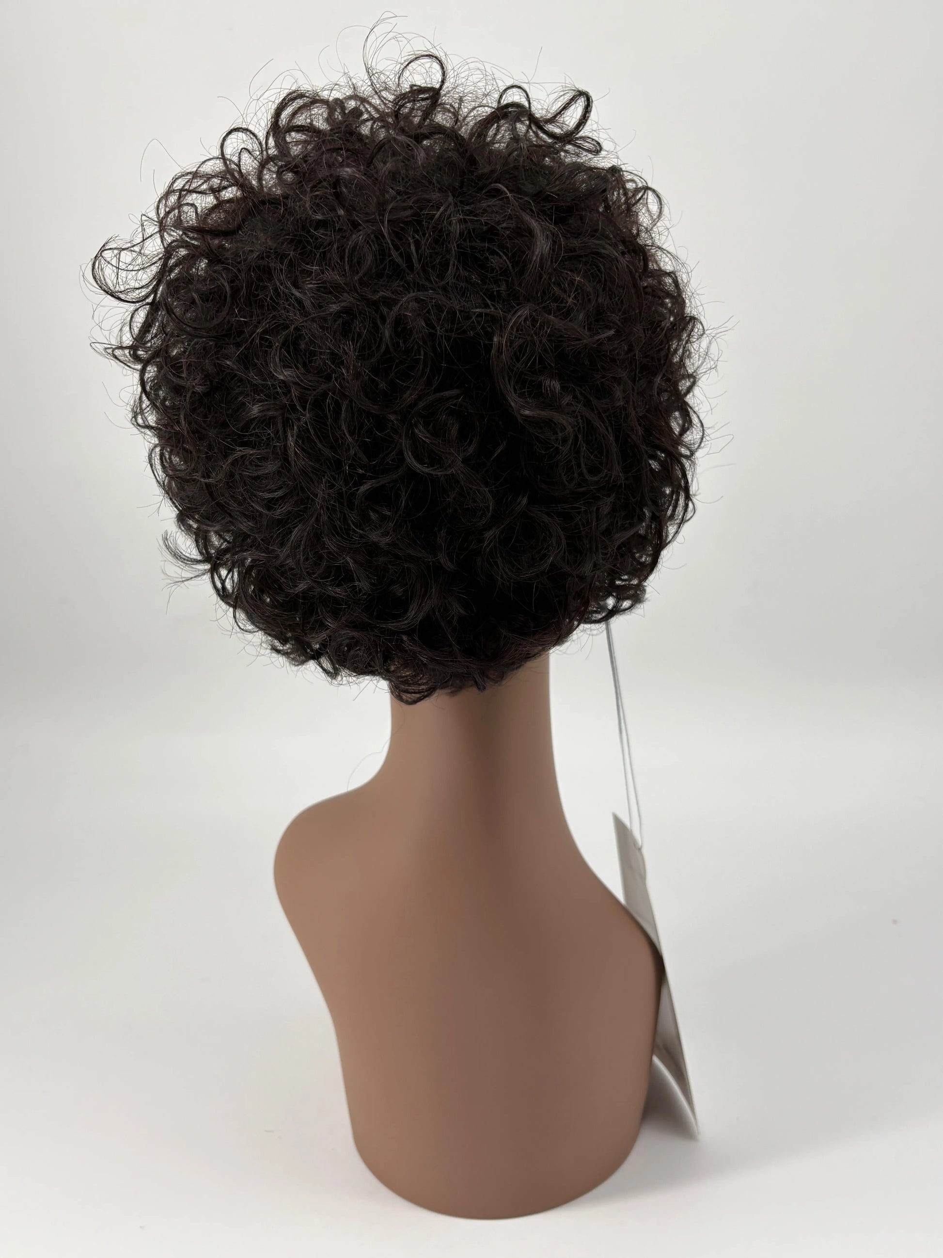 Easy-Go Short Curly Afro Pixie Wig with Bangs KIWI HAIR BEAUTY