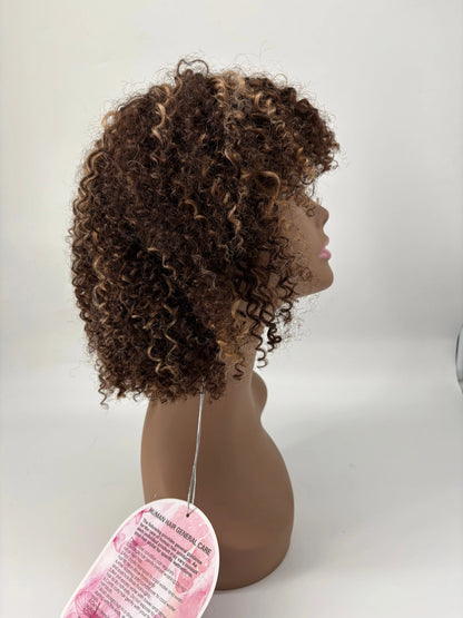 Easy-Go Short Jerry Curly Wig – C4/27 KIWI HAIR BEAUTY