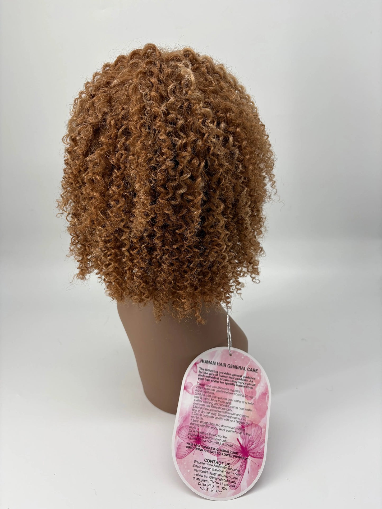 Easy-Go Short Jerry Curly Wig – C27/30 KIWI HAIR BEAUTY