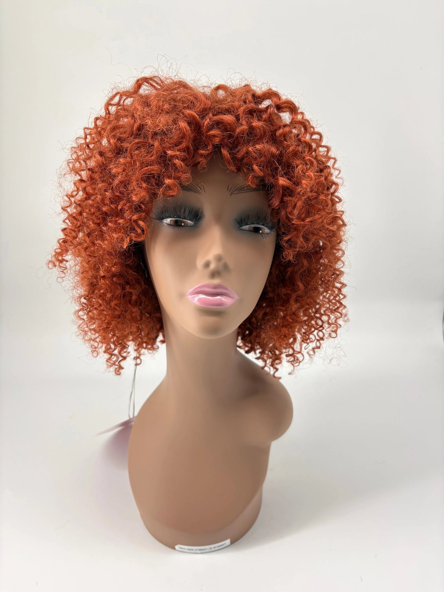 Easy-Go Short Jerry Curly Wig – 350 Copper Red KIWI HAIR BEAUTY
