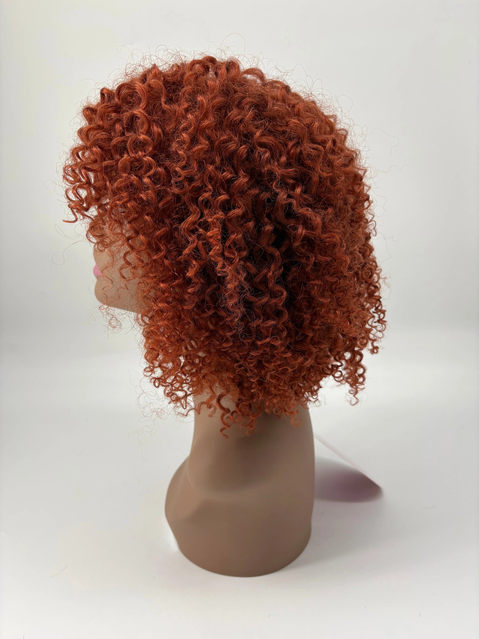 Easy-Go Short Jerry Curly Wig – 350 Copper Red KIWI HAIR BEAUTY