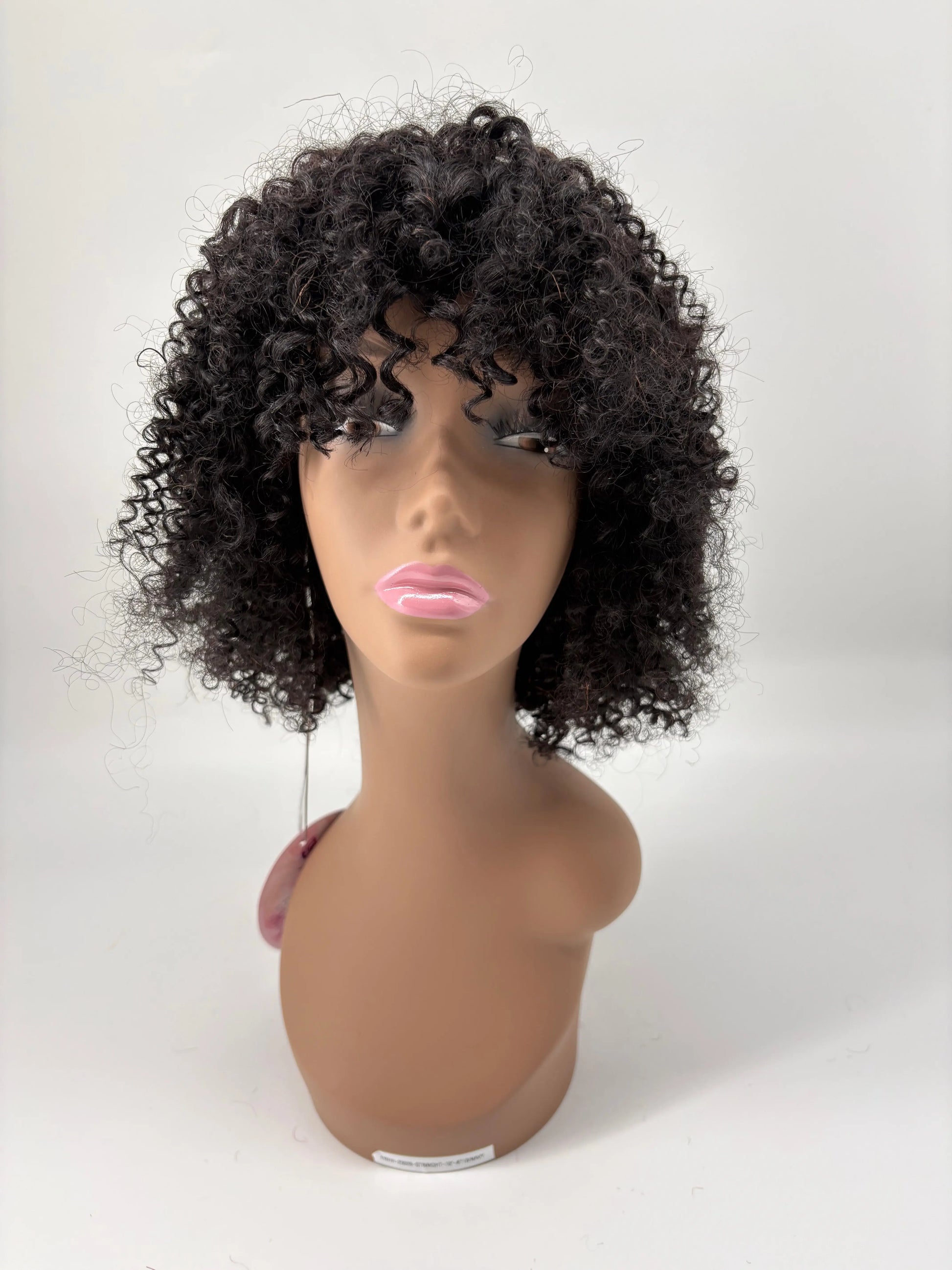 Easy-Go Short Jerry Curly Wig – 1B Natural Black KIWI HAIR BEAUTY