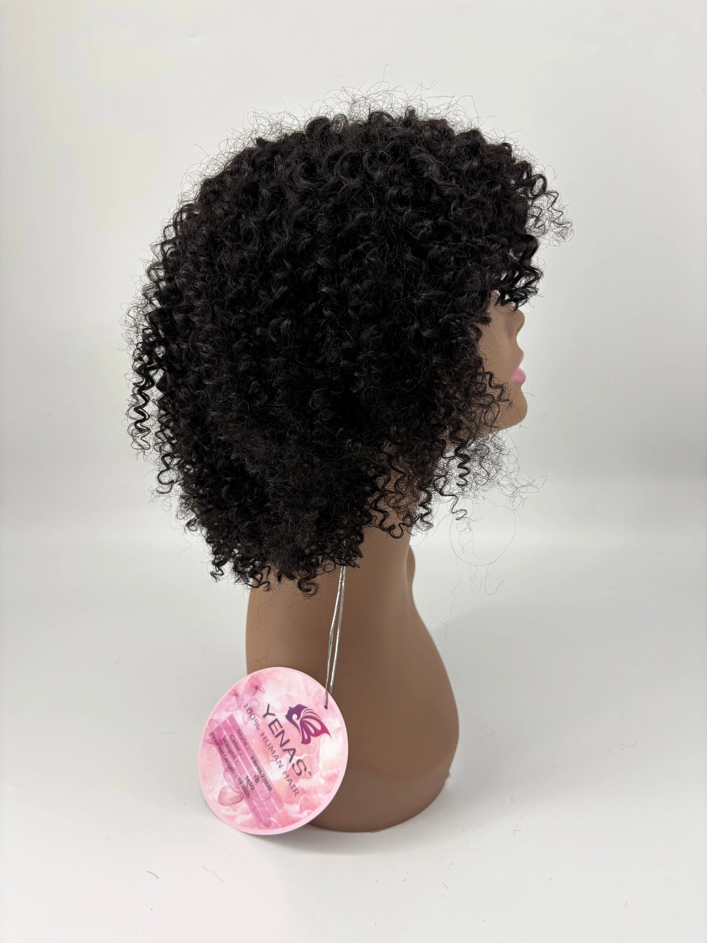 Easy-Go Short Jerry Curly Wig – 1B Natural Black KIWI HAIR BEAUTY