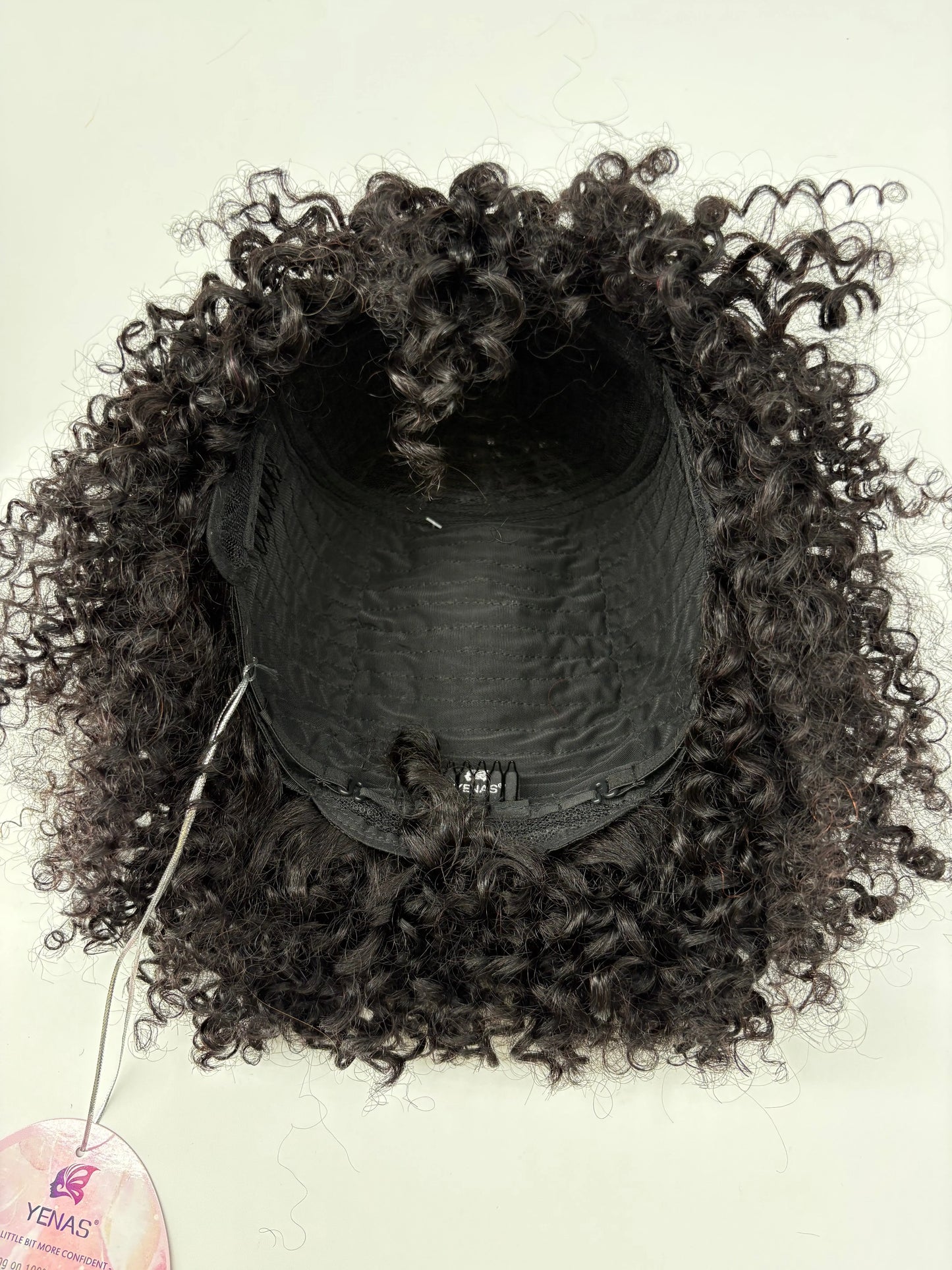 Easy-Go Short Jerry Curly Wig – 1B Natural Black KIWI HAIR BEAUTY