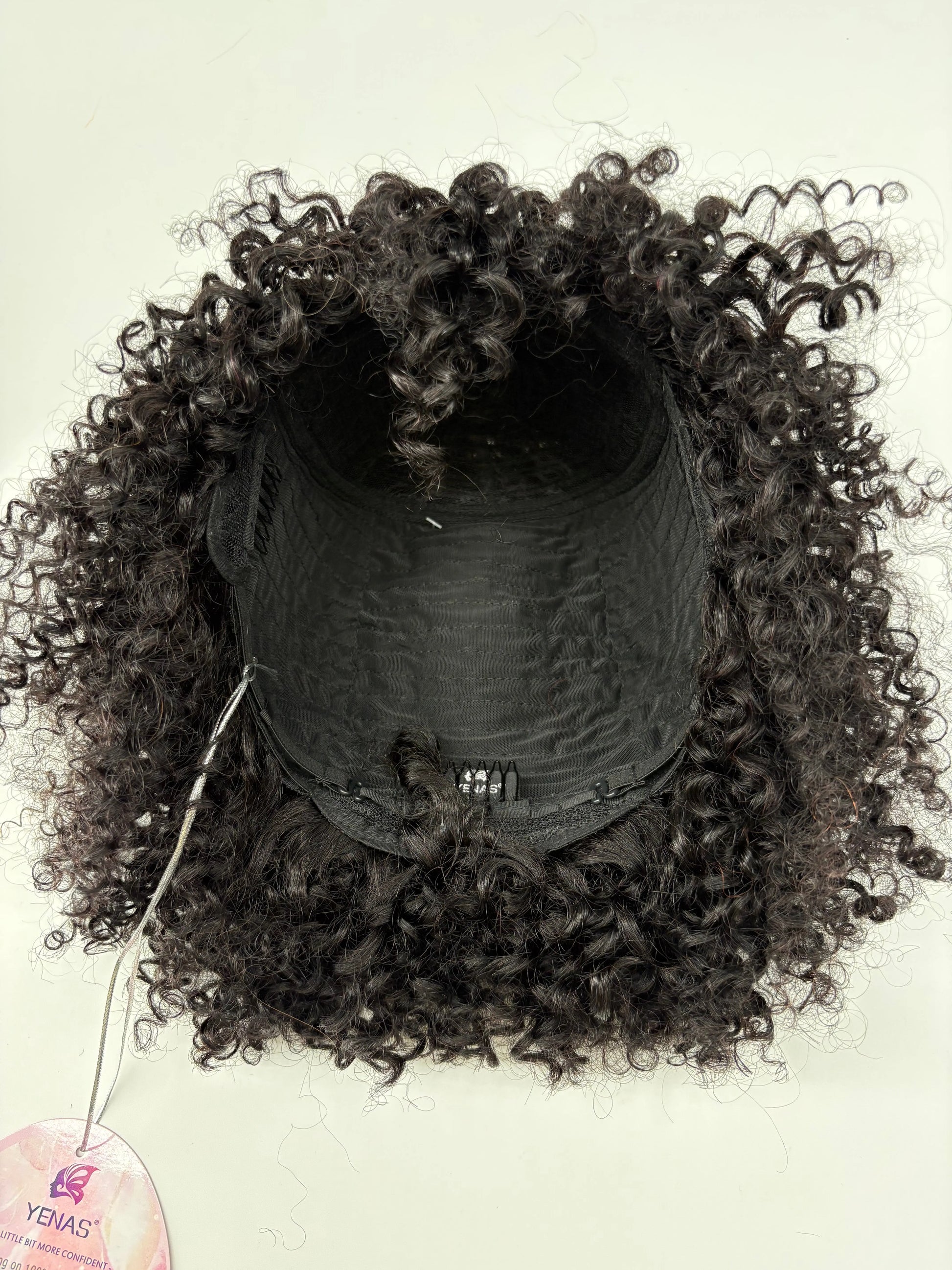 Easy-Go Short Jerry Curly Wig – 1B Natural Black KIWI HAIR BEAUTY