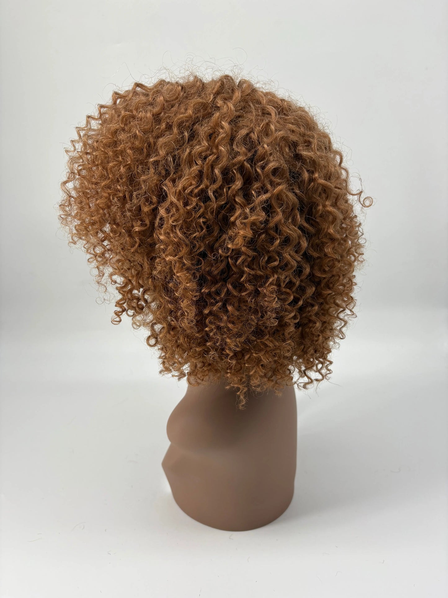 Easy-Go Short Jerry Curly Wig – 30 Auburn Brown KIWI HAIR BEAUTY
