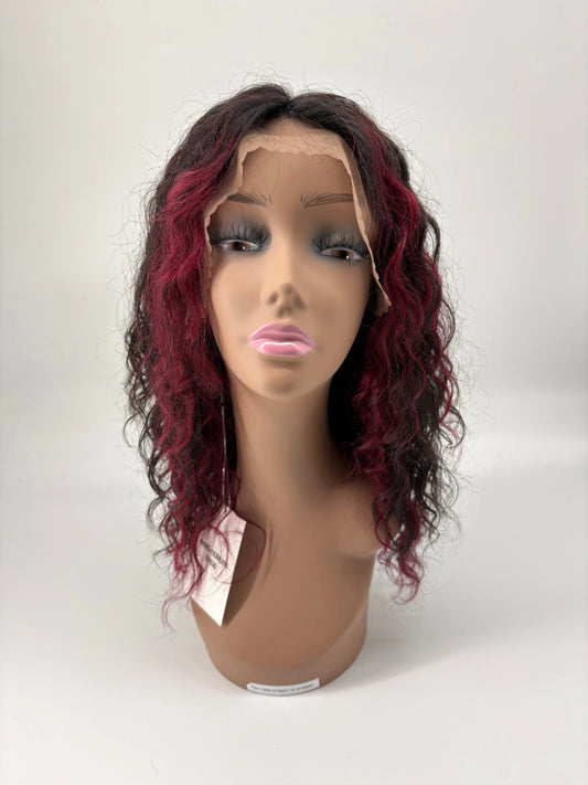 New York Style Curly Lace Front Wig – #530 Medium Maple Brown KIWI HAIR BEAUTY