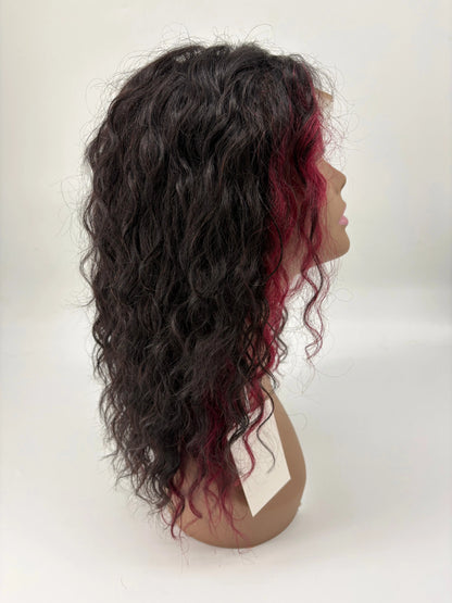 New York Style Curly Lace Front Wig – #530 Medium Maple Brown KIWI HAIR BEAUTY