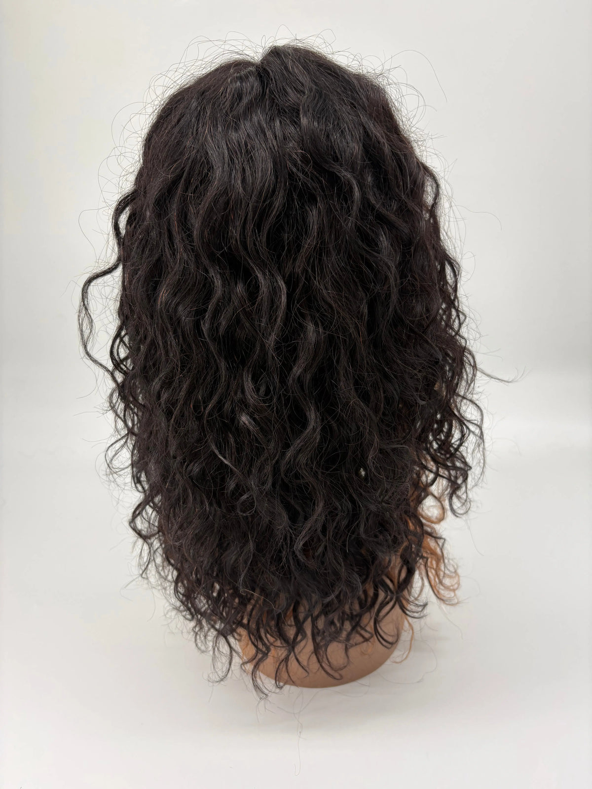 New York Style Curly Lace Front Wig – #30 Auburn Brown KIWI HAIR BEAUTY