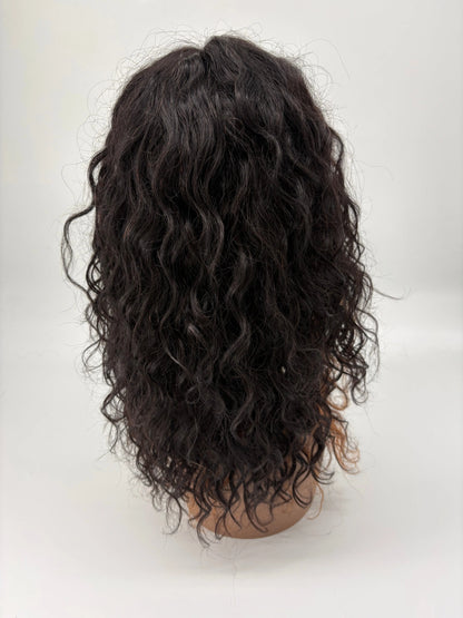 New York Style Curly Lace Front Wig – #30 Auburn Brown KIWI HAIR BEAUTY