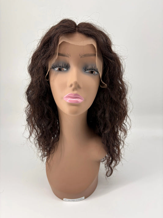New York Style Curly Lace Front Wig – #2 Natural KIWI HAIR BEAUTY
