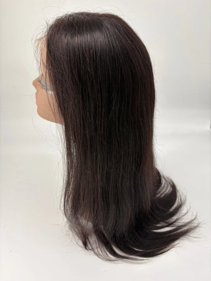 24" Straight 13×4 HD Lace Front Human Hair Wig KIWI HAIR BEAUTY
