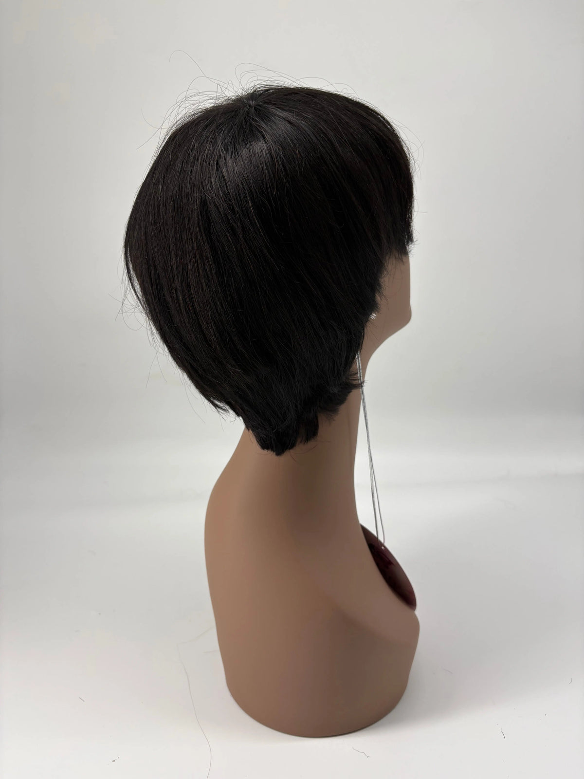 Easy-Go™ 8" Side-Swept Pixie Human Hair Wig – Wear & Go KIWI HAIR BEAUTY