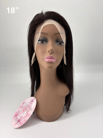 KIWI® 13×4 Straight Human Hair Bob Lace Front Wig – 10–18" KIWI HAIR BEAUTY
