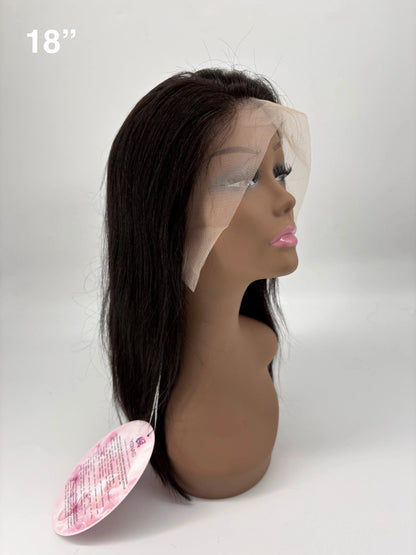 KIWI® 13×4 Straight Human Hair Bob Lace Front Wig – 10–18" KIWI HAIR BEAUTY