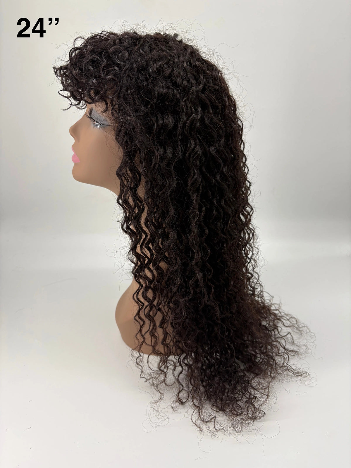 Easy-Go™ Short Curly Wig with Bangs – Wear & Go KIWI HAIR BEAUTY