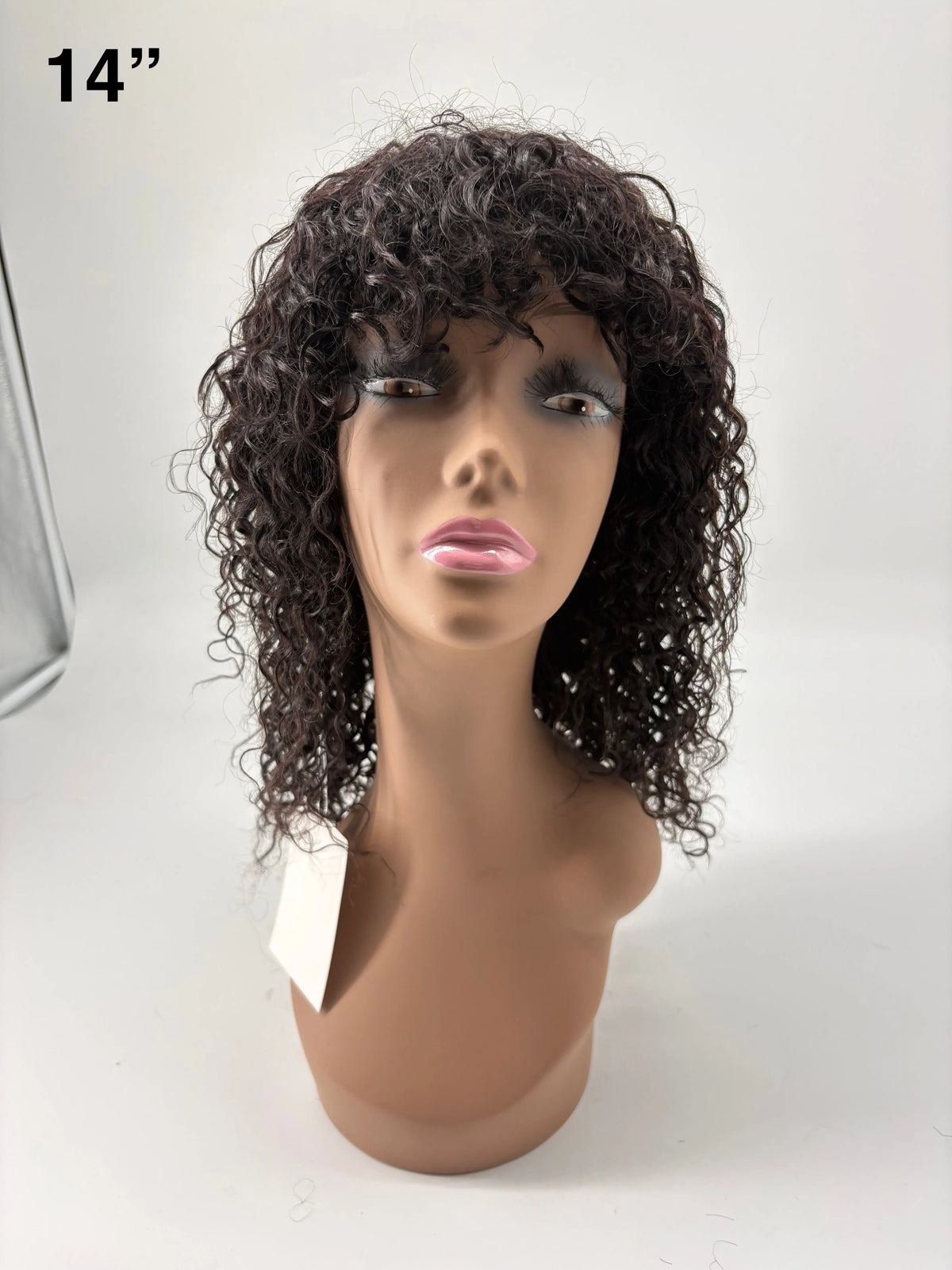 Easy-Go™ Short Curly Wig with Bangs – Wear & Go KIWI HAIR BEAUTY