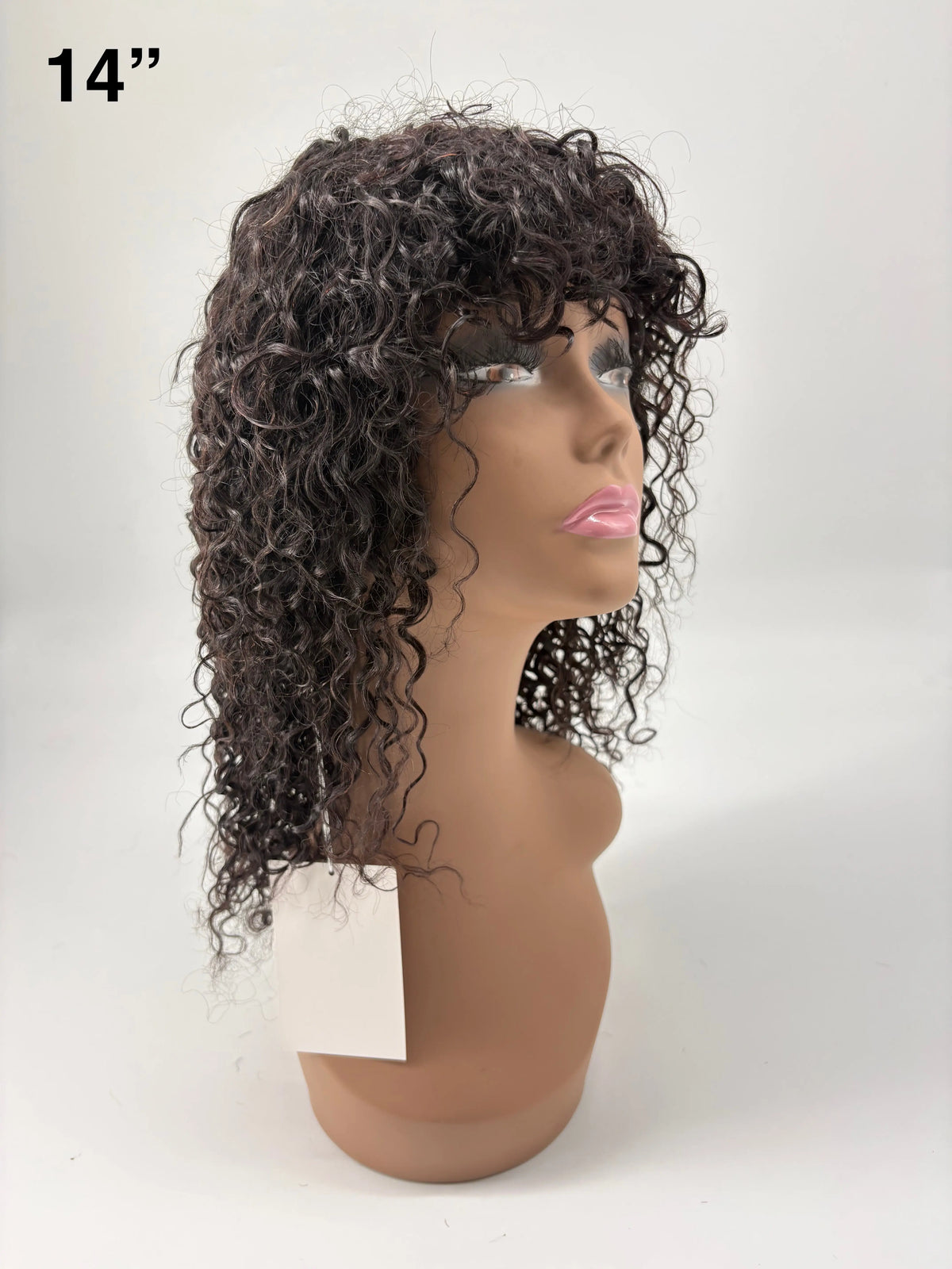 Easy-Go™ Short Curly Wig with Bangs – Wear & Go KIWI HAIR BEAUTY
