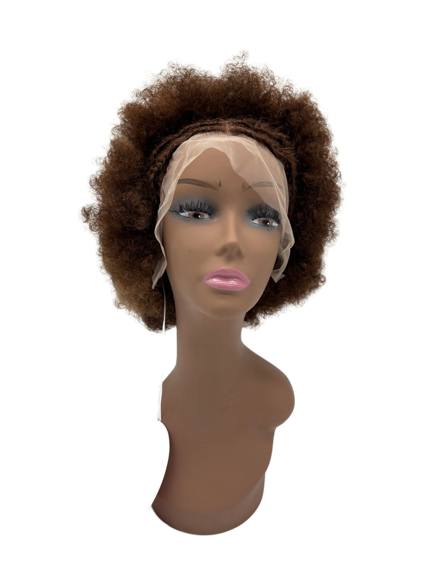 KIWI 13*4 Pre Braided Afro Wig