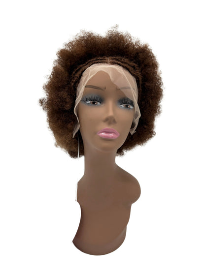 KIWI 13*4 Pre Braided Afro Wig