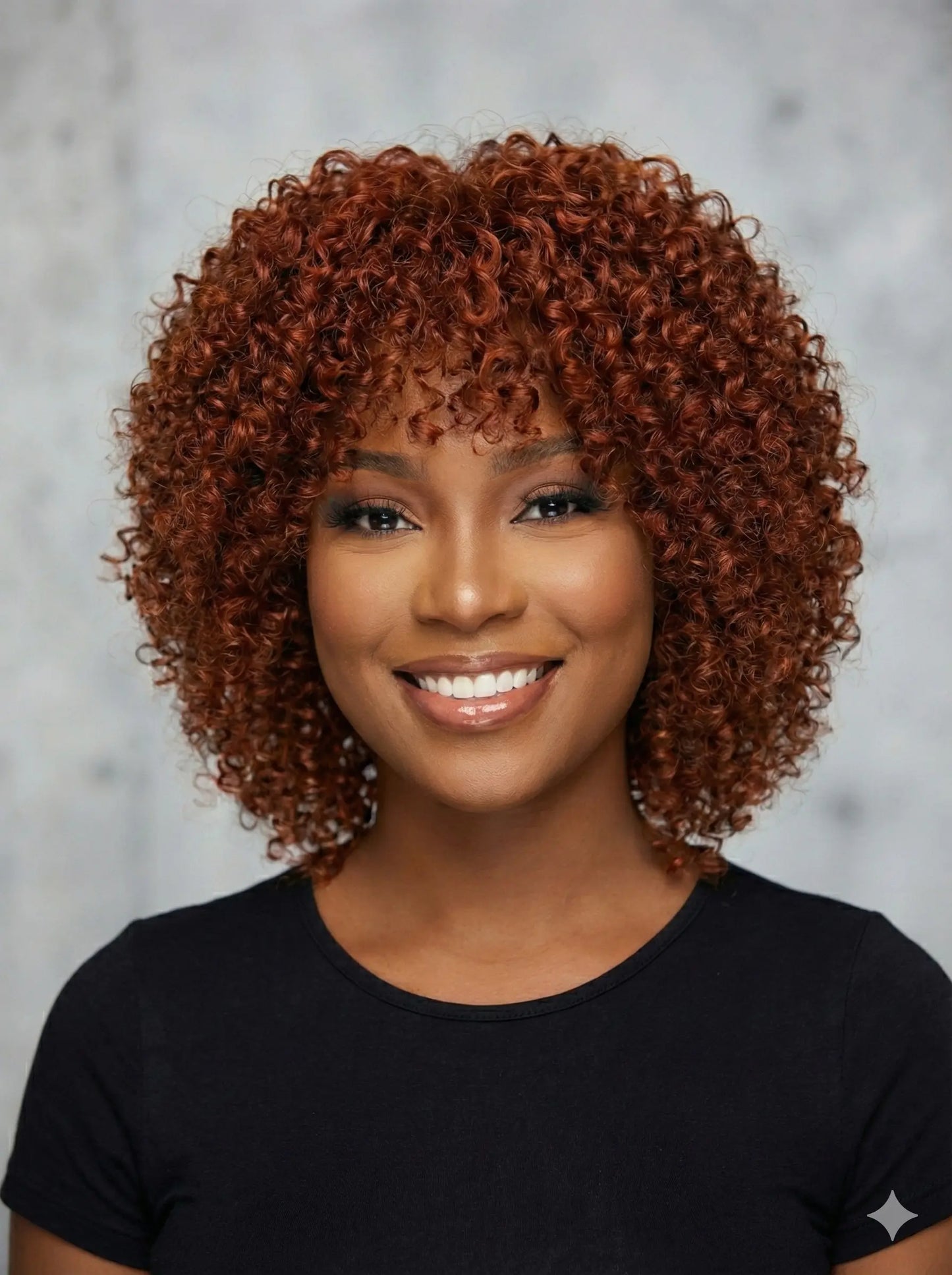 Easy-Go Short Jerry Curly Wig KIWI HAIR BEAUTY
