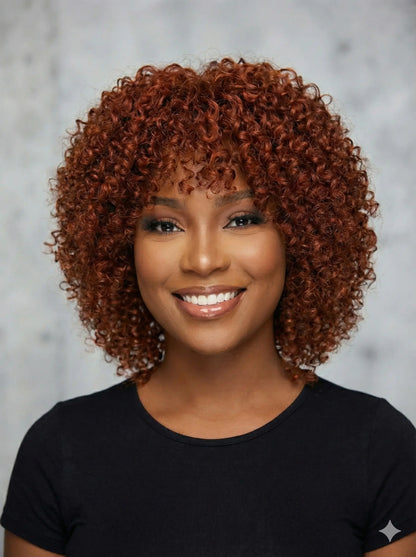 Easy-Go Short Jerry Curly Wig KIWI HAIR BEAUTY