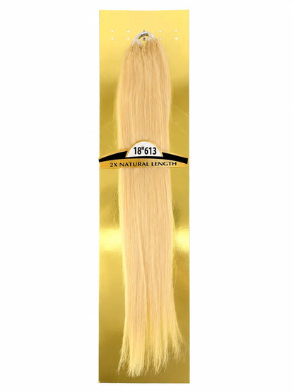 KIWI® Seamless Crochet™ Straight Human Hair for Miracle Knots KIWI HAIR BEAUTY
