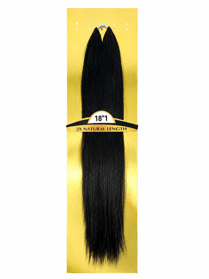 KIWI® Seamless Crochet™ Straight Human Hair for Miracle Knots KIWI HAIR BEAUTY