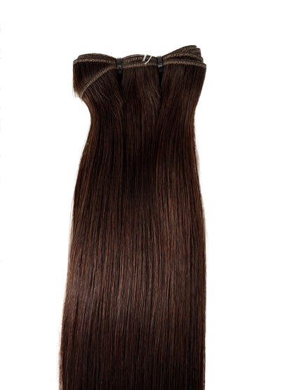 Double Drawn Human Hair Bundles — 100% Remy Human Hair Sew-In Weave