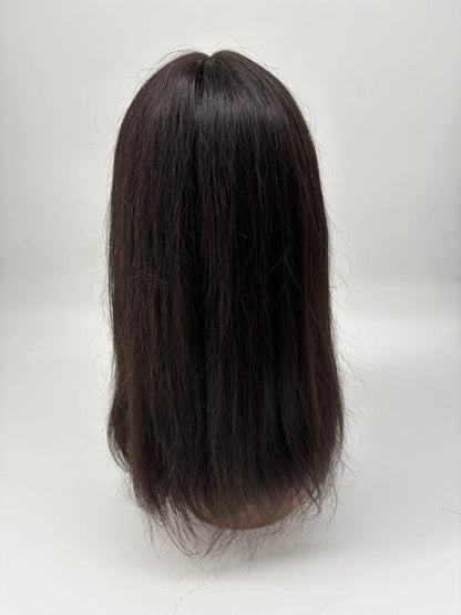 KIWI Angelina Straight 100% Human Hair Lace Front Wig – Natural Black KIWI Hair Beauty