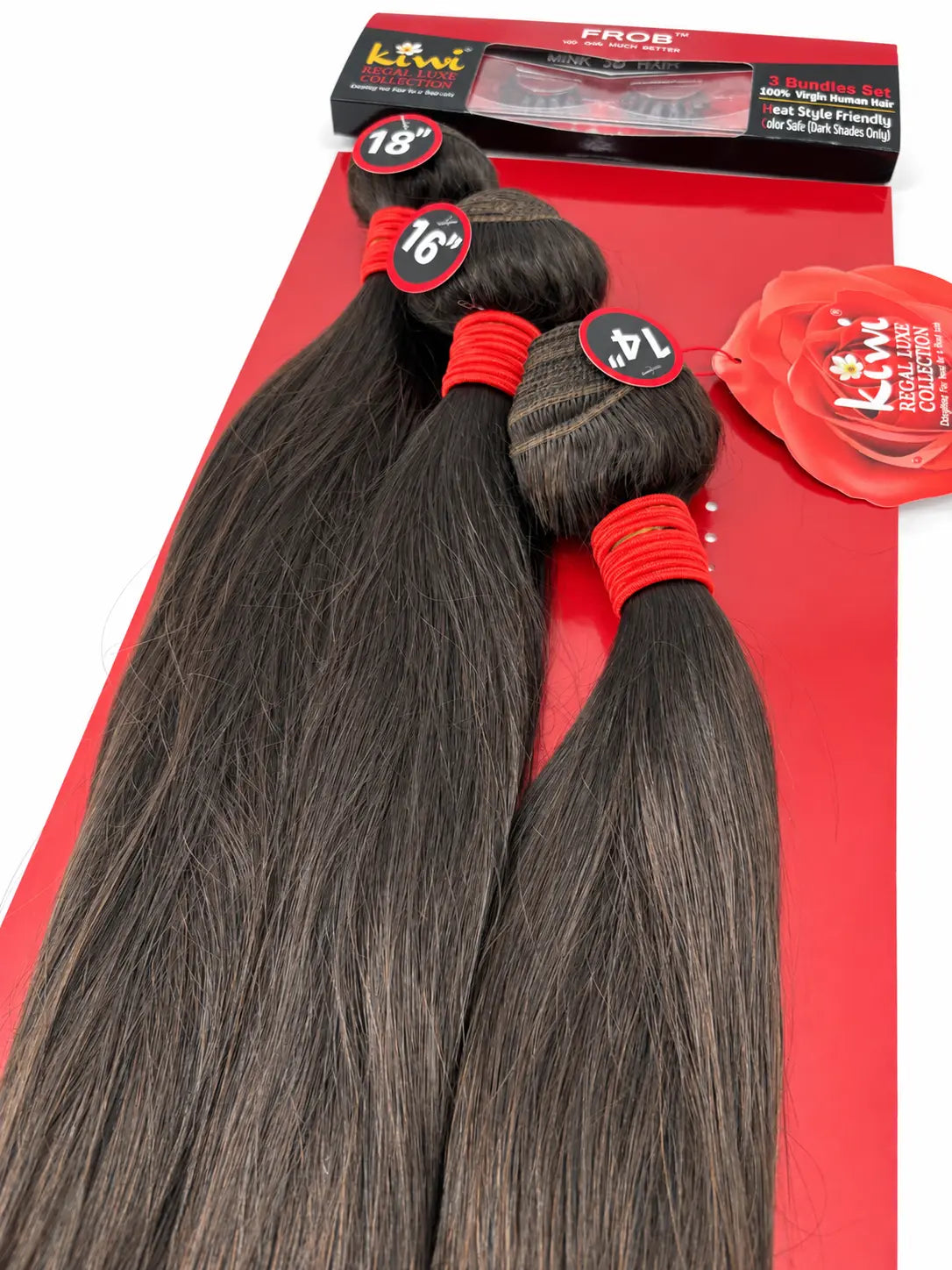 KIWI® 3 Bundle Human Hair Set for Sew-Ins & Quick Weaves KIWI HAIR BEAUTY
