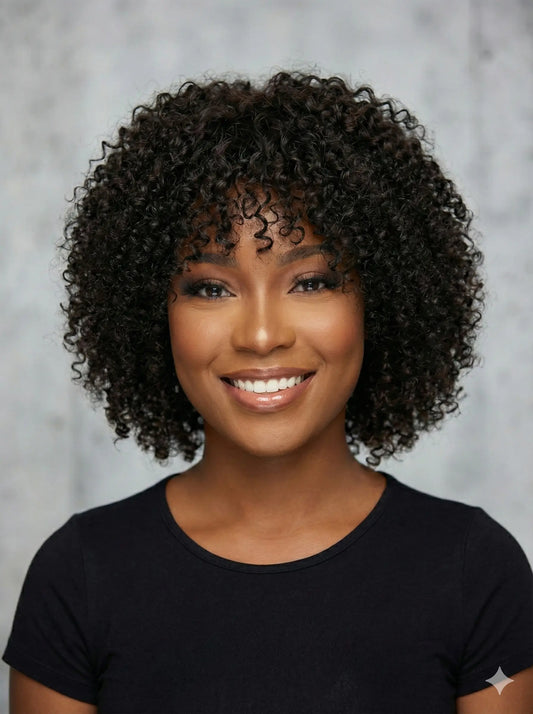Easy-Go Short Jerry Curly Wig KIWI HAIR BEAUTY
