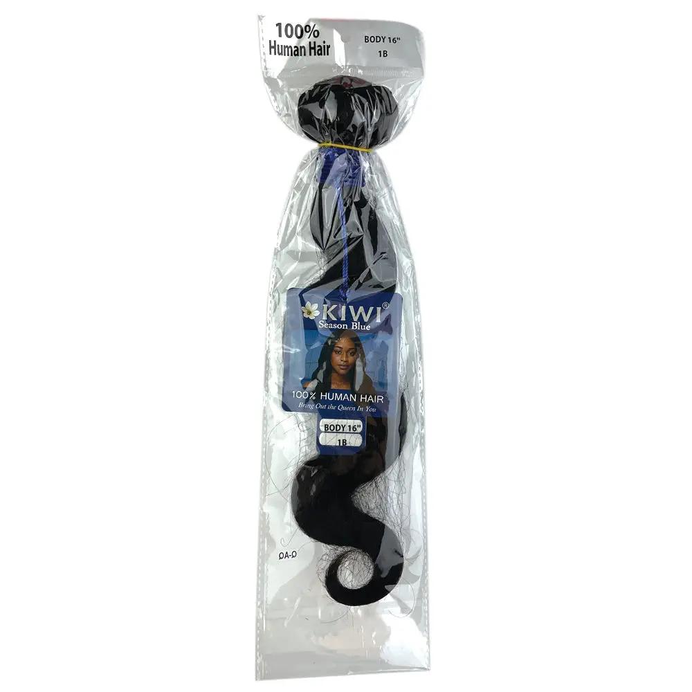 KIWI SEASON BLUE BUNDLE – 100% Human Hair Body Wave Bundle Sew-In Weaving (10’’–30’’) KIWI HAIR BEAUTY