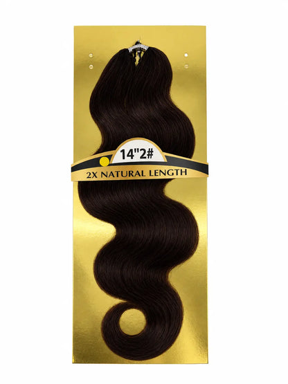 KIWI Body Wave Human Hair Crochet Extensions | Feather KIWI