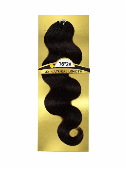 KIWI Body Wave Human Hair Crochet Extensions | Feather KIWI