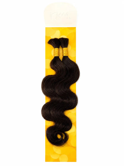 KIWI® Body Wave Bulk Human Hair for Braiding – Natural Boho Waves KIWI HAIR BEAUTY
