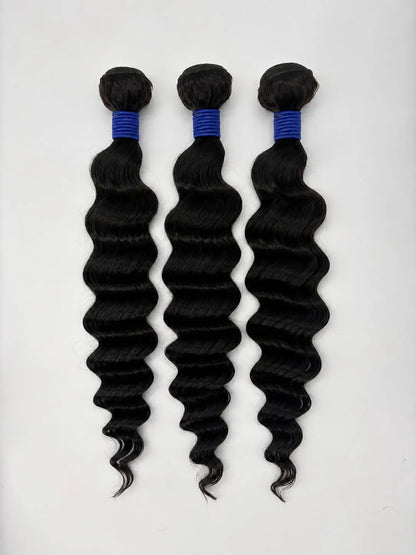 KIWI® Virgin Hair Deep Wave 3 Bundle Set | Season Blue KIWI HAIR BEAUTY